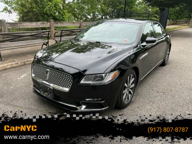2018 Lincoln Continental for sale at CarNYC in Staten Island NY