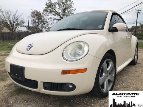 2006 Volkswagen New Beetle Convertible for sale at Austinite Auto Sales in Austin TX