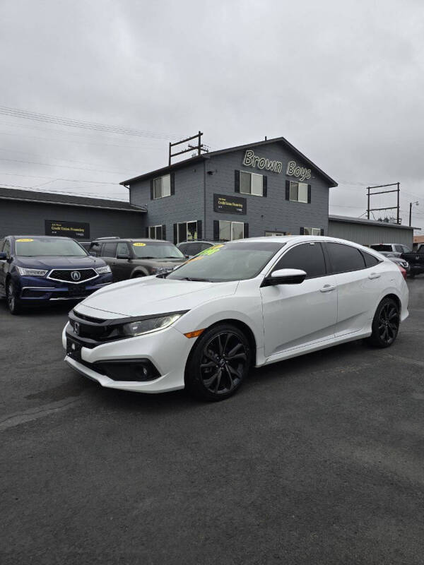 2019 Honda Civic for sale at Brown Boys in Yakima WA