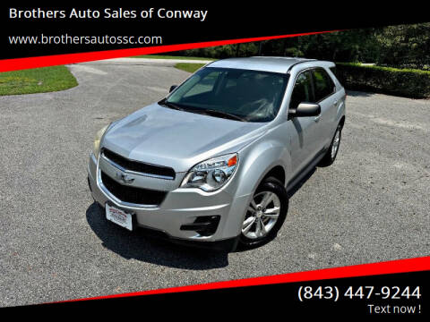 2013 Chevrolet Equinox for sale at Brothers Auto Sales of Conway in Conway SC