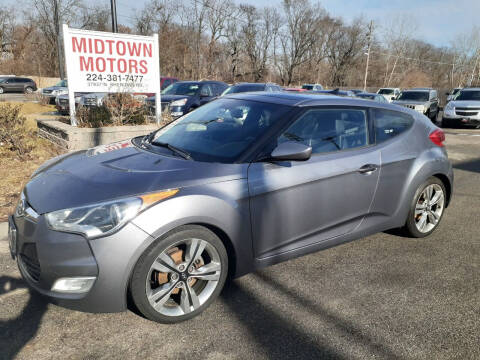 2012 Hyundai Veloster for sale at Midtown Motors in Beach Park IL