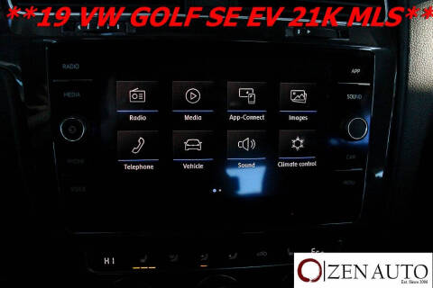 2019 Volkswagen e-Golf SE