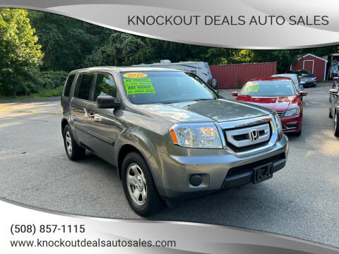 2010 Honda Pilot for sale at Knockout Deals Auto Sales in West Bridgewater MA