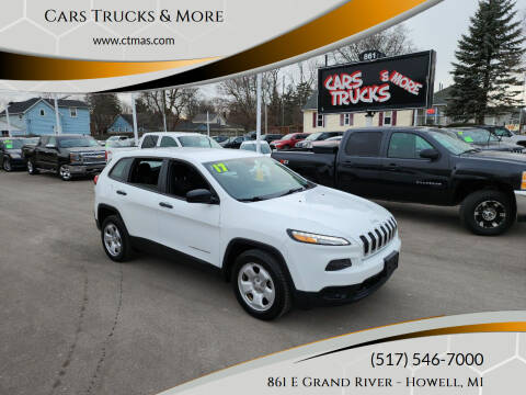 2017 Jeep Cherokee for sale at Cars Trucks & More in Howell MI