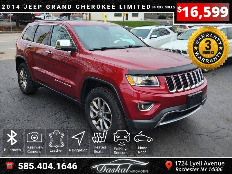 2014 Jeep Grand Cherokee for sale at Daskal Auto LLC in Rochester NY