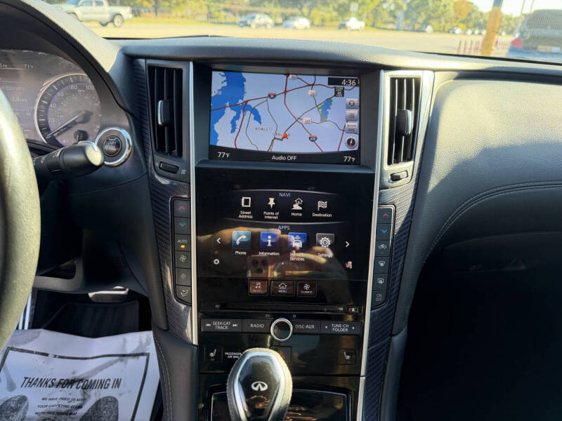 2017 Infiniti Q60 Red Sport 400