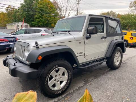 2012 Jeep Wrangler for sale at COUNTRY SAAB OF ORANGE COUNTY in Florida NY
