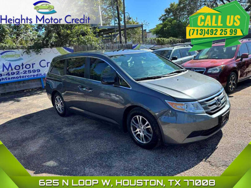 2013 Honda Odyssey for sale at Heights Motor Credit in Houston TX