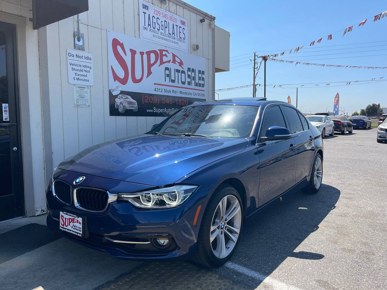 2017 BMW 3 Series for sale at Super Auto Sales Modesto in Modesto, CA