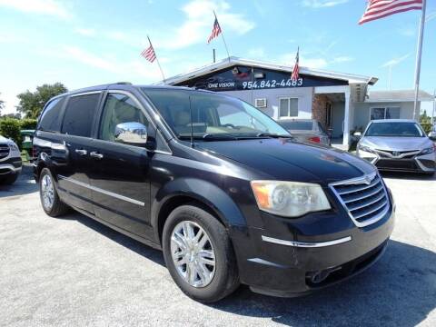 2008 Chrysler Town and Country for sale at One Vision Auto in Hollywood FL