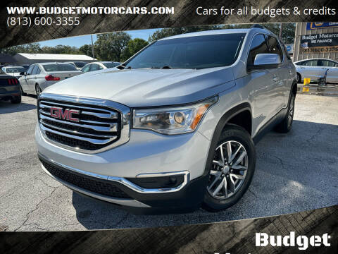 2018 GMC Acadia for sale at Budget Motorcars in Tampa FL