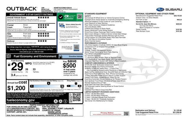 2022 Subaru Outback Premium