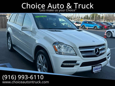 2012 Mercedes-Benz GL-Class for sale at Choice Auto & Truck in Sacramento CA