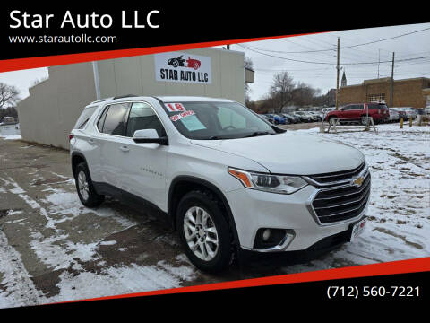 2018 Chevrolet Traverse for sale at Star Auto LLC in Sioux City IA