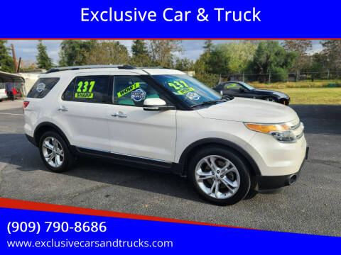 2014 Ford Explorer for sale at Exclusive Car & Truck in Yucaipa CA