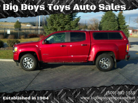 2021 GMC Canyon for sale at Big Boys Toys Auto Sales in Spokane Valley WA