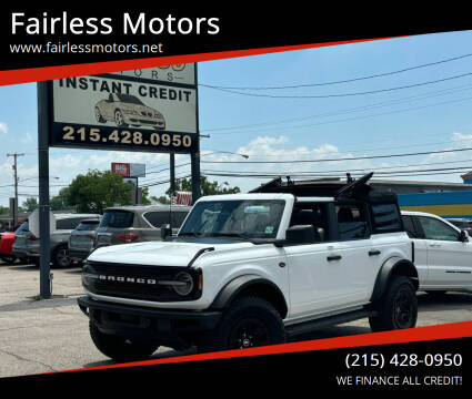 2022 Ford Bronco for sale at Fairless Motors in Fairless Hills PA