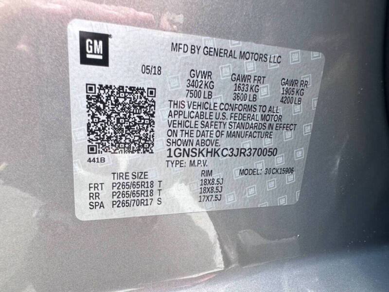 2018 Chevrolet Suburban LT