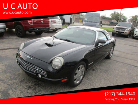 2002 Ford Thunderbird for sale at U C AUTO in Urbana IL