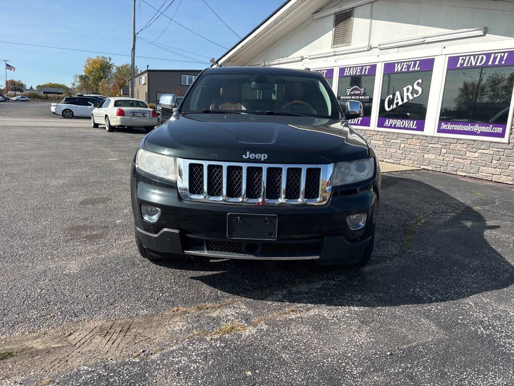 2012 Jeep Grand Cherokee for sale at DECKER AUTO SALES in Bay City, MI