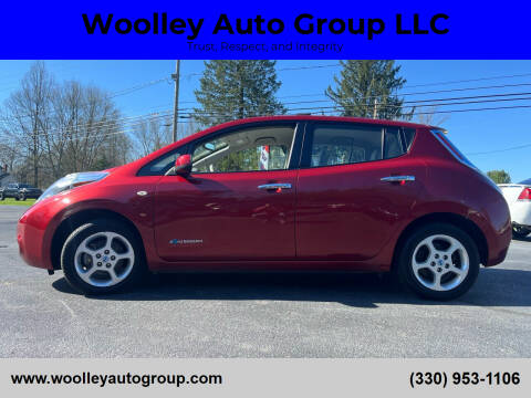 2012 Nissan LEAF for sale at Woolley Auto Group LLC in Poland OH
