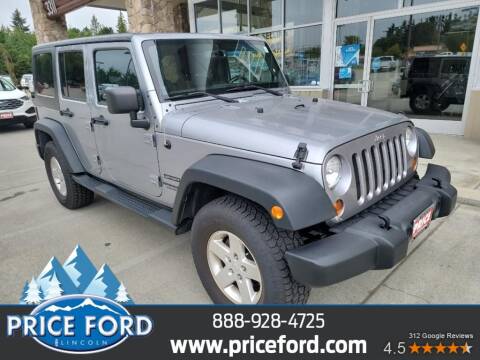 2013 Jeep Wrangler Unlimited for sale at Price Ford Lincoln in Port Angeles WA