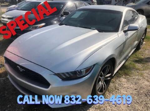 2016 Ford Mustang for sale at Jump and Drive LLC in Humble TX
