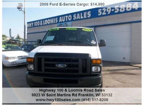 2009 Ford E-Series Cargo for sale at Highway 100 & Loomis Road Sales in Franklin WI