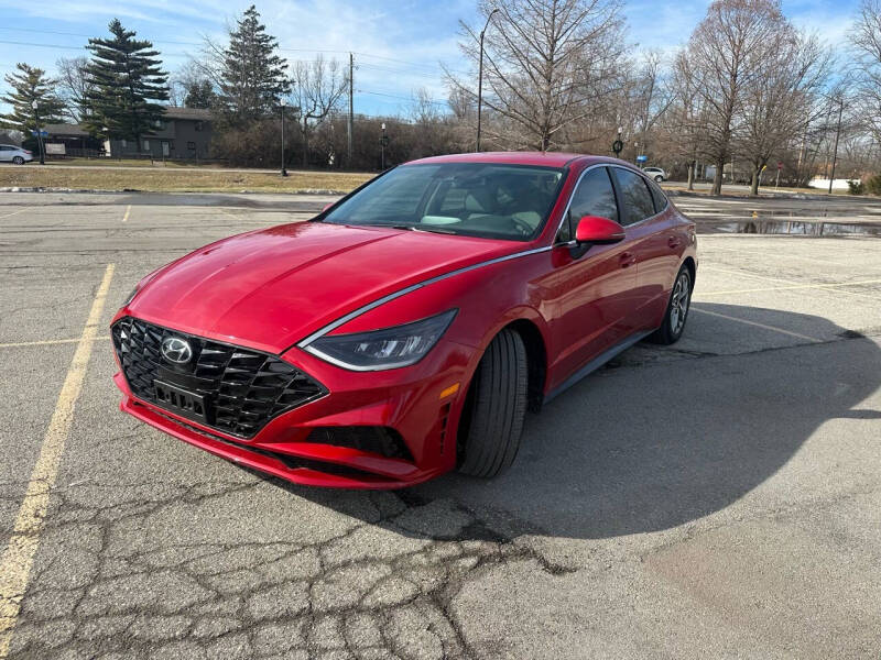 2021 Hyundai Sonata for sale at Logos Motors Inc in Lawrence IN