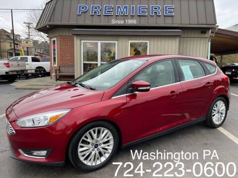 2016 Ford Focus for sale at Premiere Auto Sales in Washington PA