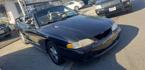 1998 Ford Mustang for sale at LUCKY MTRS in Pomona CA