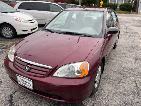 2002 Honda Civic for sale at Best Deal Motors in Saint Charles MO