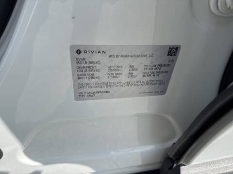 2023 Rivian R1T Adventure