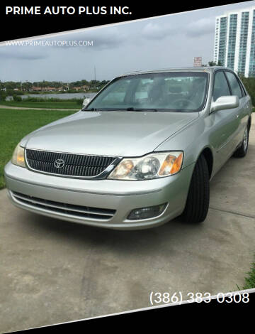 2000 Toyota Avalon for sale at PRIME AUTO PLUS INC. in Daytona Beach FL