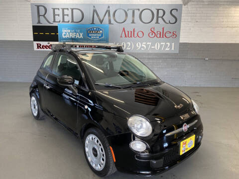 2014 FIAT 500 for sale at REED MOTORS LLC in Phoenix AZ