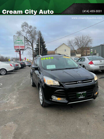 2014 Ford Escape for sale at Cream City Auto in Milwaukee WI