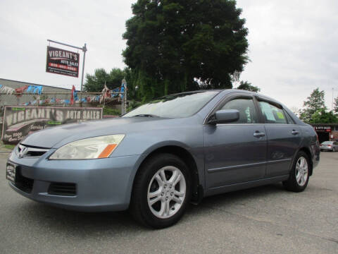 2007 Honda Accord for sale at Vigeants Auto Sales Inc in Lowell MA