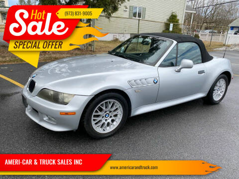 2001 BMW Z3 for sale at AMERI-CAR & TRUCK SALES INC in Haskell NJ