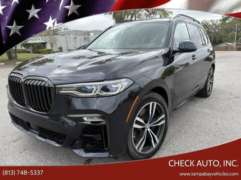 2020 BMW X7 for sale at CHECK AUTO, INC. in Tampa FL