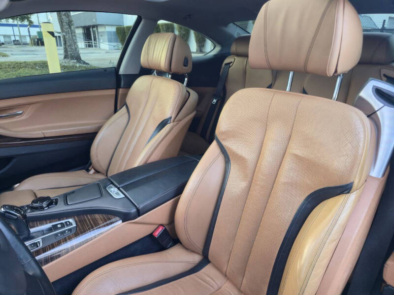 2016 BMW 6 Series 650i