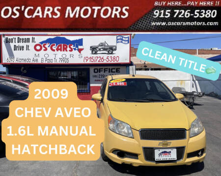 2009 Chevrolet Aveo for sale at Os'Cars Motors in El Paso TX