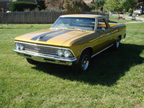 1966 Chevrolet El Camino for sale at Classic Car Deals in Cadillac MI