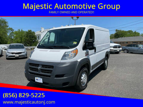 2018 RAM ProMaster for sale at Majestic Automotive Group in Cinnaminson NJ