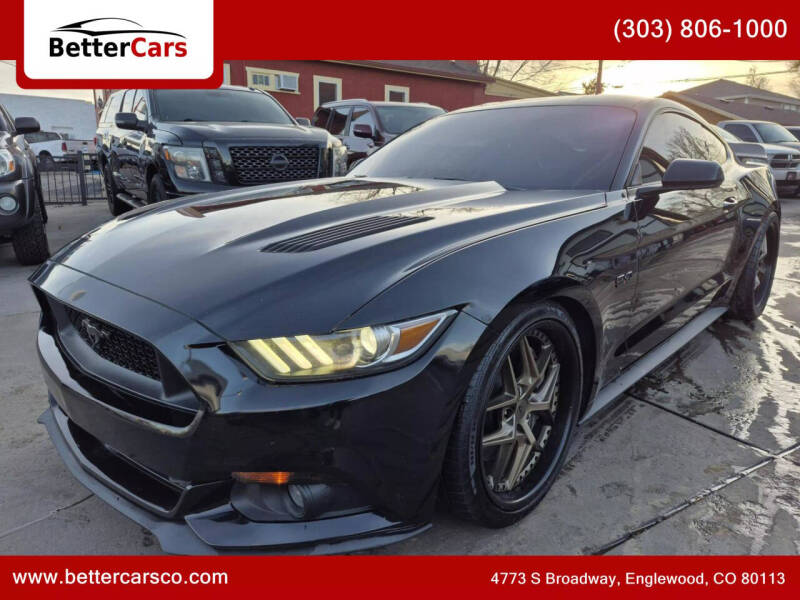 2017 Ford Mustang for sale at Better Cars in Englewood CO