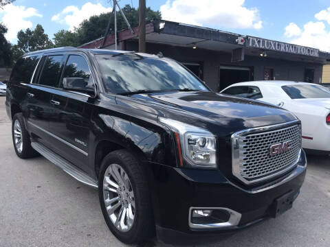2015 GMC Yukon XL for sale at Texas Luxury Auto in Houston TX