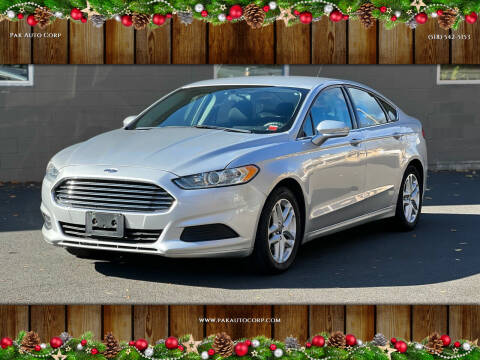 2014 Ford Fusion for sale at Pak Auto Corp in Schenectady NY