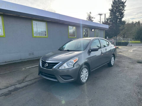 2016 Nissan Versa for sale at AUTO HUB in Salem OR