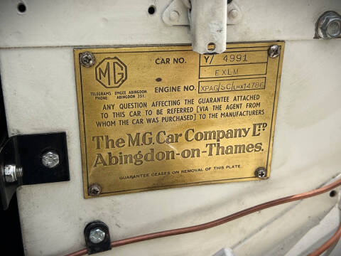 1950 MG TD