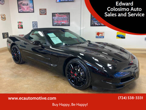 2000 Chevrolet Corvette for sale at Edward Colosimo Auto Sales and Service in Evans City PA