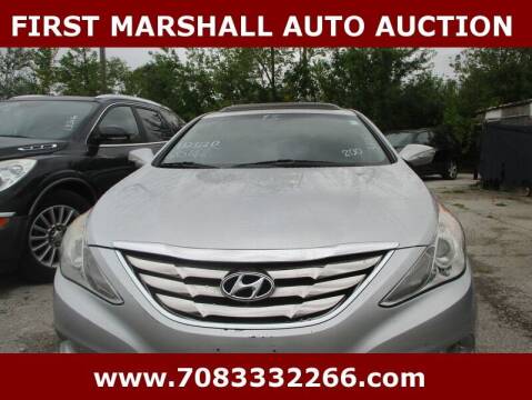 2013 Hyundai Sonata for sale at First Marshall Auto Auction in Harvey IL